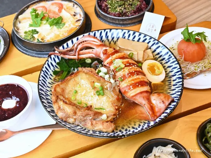 台中市北屯區天利食堂｜台中必吃絹豆腐鍋，來自員林人氣美食，還有超狂極盛雙饗大和麵食新上市