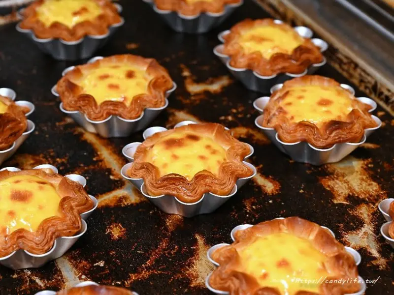 台中市南屯區巴蕾麵包｜不必飛香港，在台中也吃得到酥皮千層蛋撻，一開賣就爆單，沒預訂吃不到