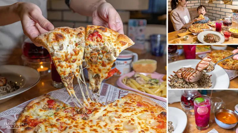 台中市西屯區台中市西屯區默爾pasta pizza-台中jmall店|台中最好吃百年手藝窯烤pizza，超廣闊台中兒童友善餐廳，家庭聚餐必訪台中西屯美食2024台中親子餐廳推薦