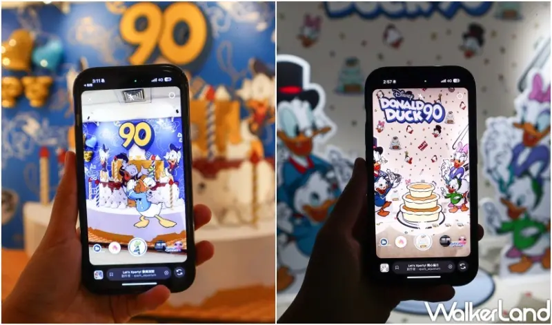 Xpark唐老鴨生日派對「Let’s Xparty！九十要派對！」  / WalkerLand窩客島提供 未經許可，不得轉載