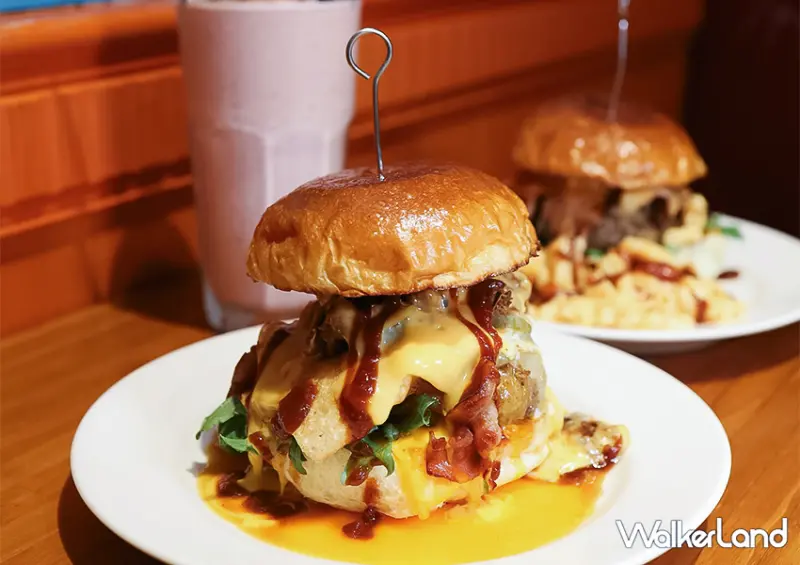 不只有Popeyes！台北車站美食「歐帝斯漢堡」爆汁手工漢堡超肉慾/ WalkerLand窩客島整理提供 未經許可不可轉載。