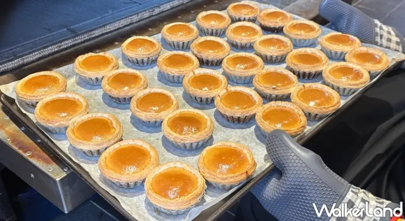 香港茶餐廳檀島推出海鹽焦糖蛋撻「192層酥皮」全新蛋撻