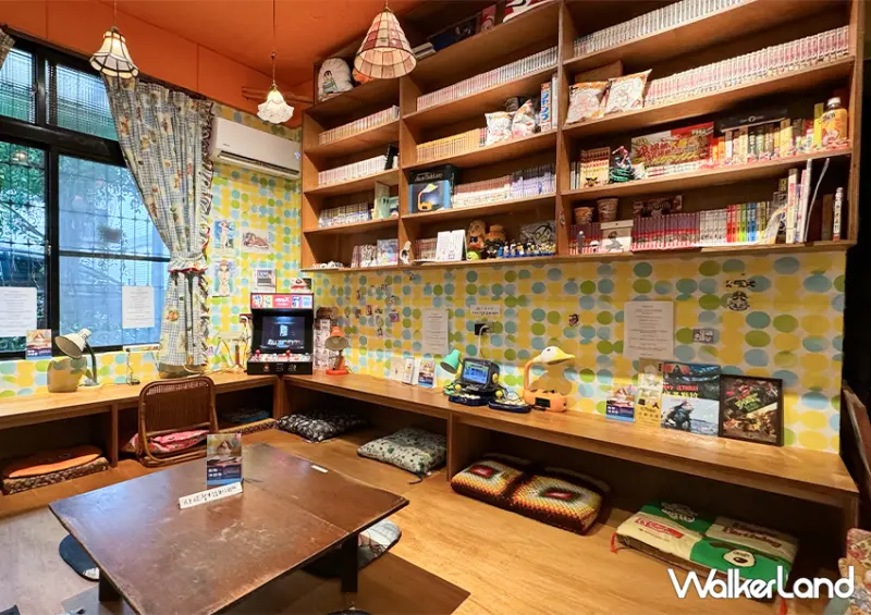 不小心闖入蠟筆小新家！台北電玩咖啡廳「Nomonohe のものへ」完整菜單要筆記/ WalkerLand窩客島整理提供 未經許可不可轉載。