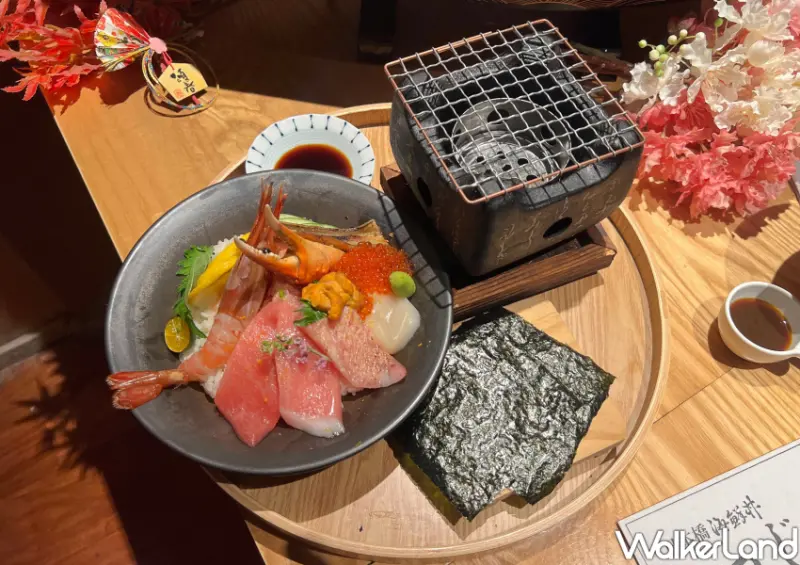 日本橋海鮮丼 辻半 日本黑鮪魚、赤海膽新品/ WalkerLand窩客島整理提供 未經許可不可轉載。