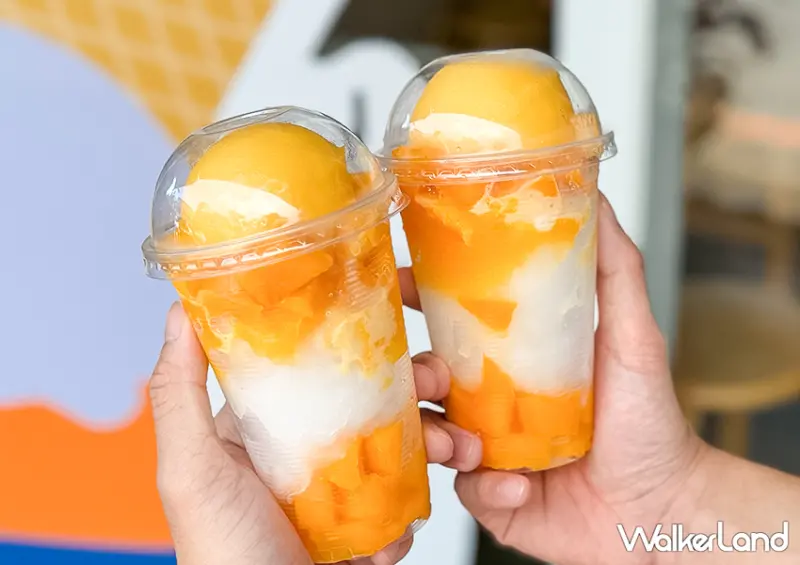 85元芒果冰！宜蘭冰店「冰點老店綿綿冰」2024宜蘭童玩節來宜蘭玩水別錯過/ WalkerLand窩客島整理提供 未經許可不可轉載。
