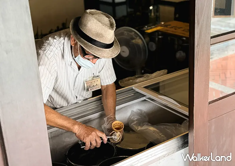 台南鹽水美食推薦「永成戲院」冰淇淋三球只要25元/ WalkerLand窩客島整理提供 未經許可不可轉載。