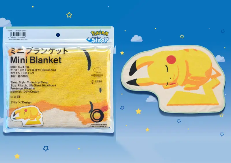 日本全家《Pokémon Sleep》寶可夢系列周邊