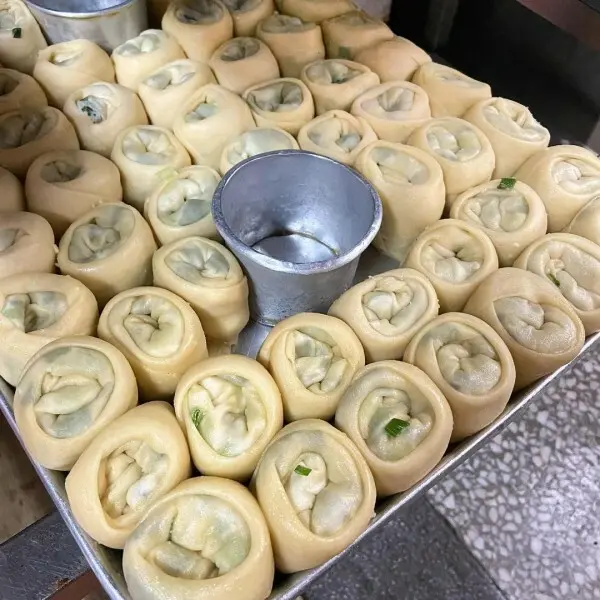  基隆老字號美食推薦：周家蔥油餅/ WalkerLand窩客島整理提供 未經許可不可轉載