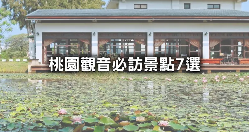 桃園觀音7個必訪景點清單！上萬坪花海園、台版撒哈拉沙漠，夏季打卡點一次收。