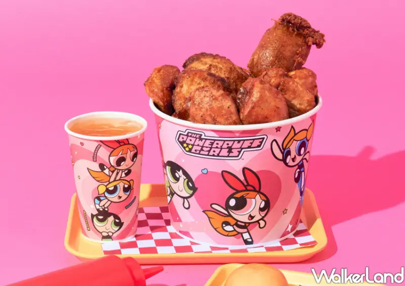 頂呱呱X飛天小女警 / WalkerLand窩客島整理提供 未經許可不可轉載。