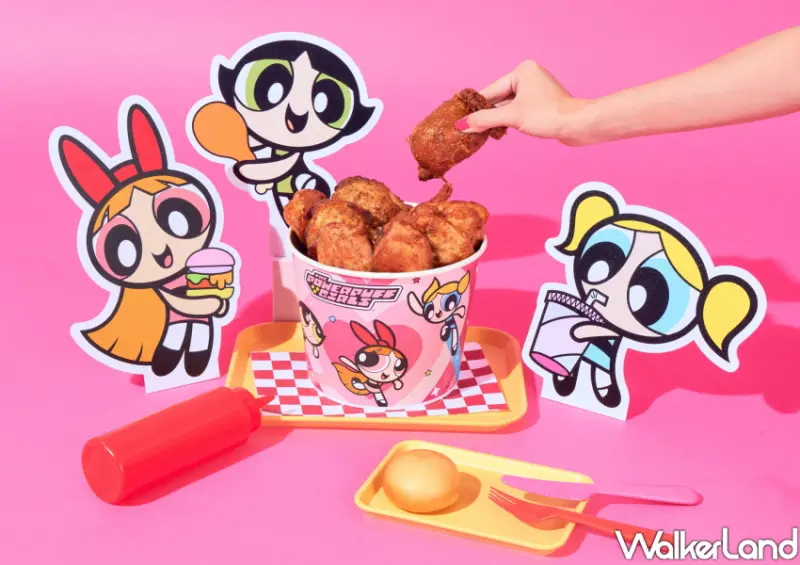 頂呱呱X飛天小女警 / WalkerLand窩客島整理提供 未經許可不可轉載。