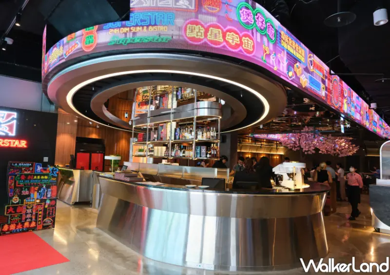 大巨星港式飲茶餐酒館/ WalkerLand窩客島整理提供 未經許可不可轉載。