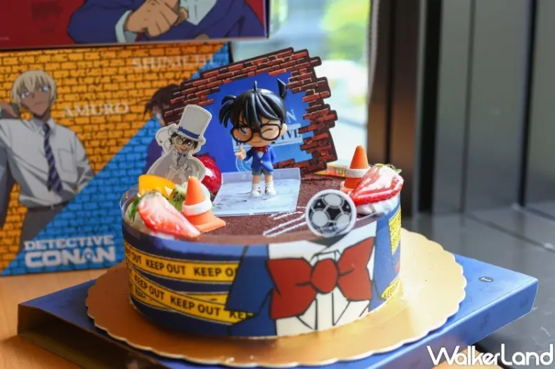 85℃ 名偵探柯南造型蛋糕  / WalkerLand窩客島提供 未經許可，不得轉載