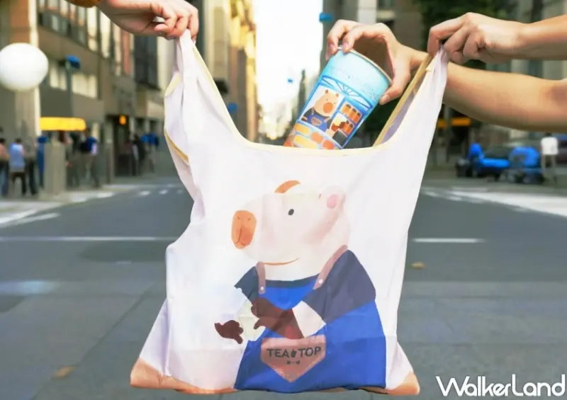 TEA TOP 水豚手搖杯免費加料  / WalkerLand窩客島提供 未經許可，不得轉載