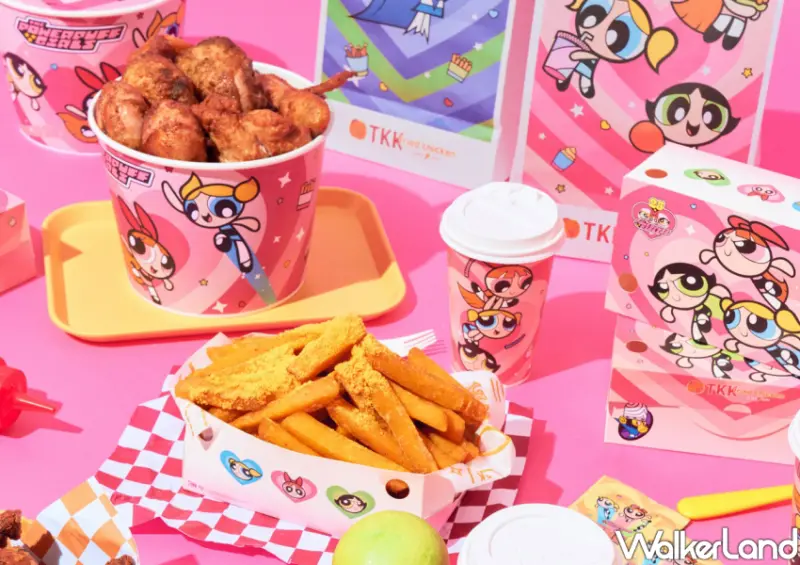 頂呱呱X飛天小女警 / WalkerLand窩客島整理提供 未經許可不可轉載。