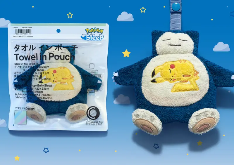 日本全家《Pokémon Sleep》寶可夢系列周邊