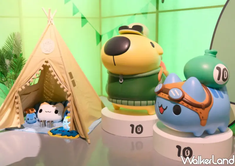 貓貓蟲咖波10週年特展 貓蟲世界 / WalkerLand窩客島整理提供 未經許可不可轉載。