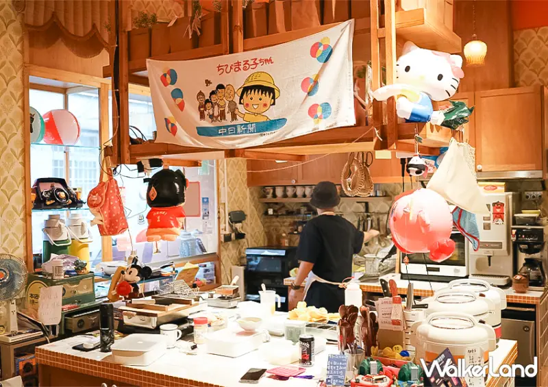 不小心闖入蠟筆小新家！台北電玩咖啡廳「Nomonohe のものへ」完整菜單要筆記/ WalkerLand窩客島整理提供 未經許可不可轉載。