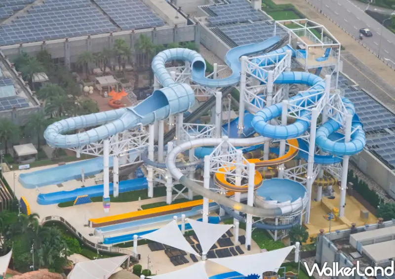 澳門親子景點推薦：新濠影滙水上樂園 / WalkerLand窩客島整理提供 未經許可不可轉載。