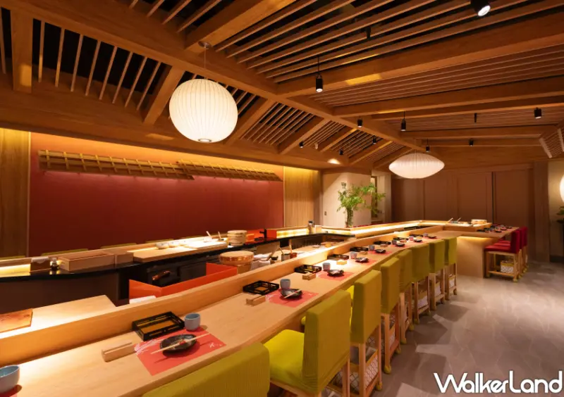 日式無菜單壽司「米匠華山店」/ WalkerLand窩客島整理提供 未經許可不可轉載。