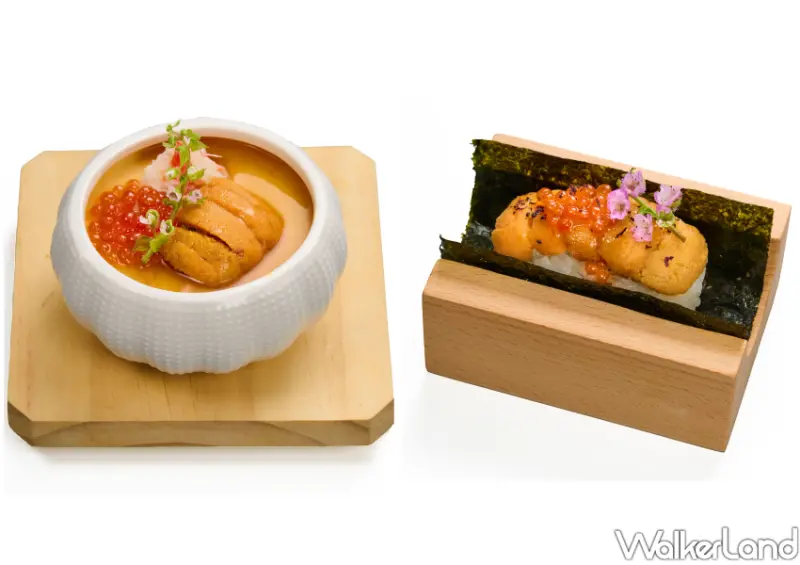 日本橋海鮮丼 辻半 日本黑鮪魚、赤海膽新品/ WalkerLand窩客島整理提供 未經許可不可轉載。