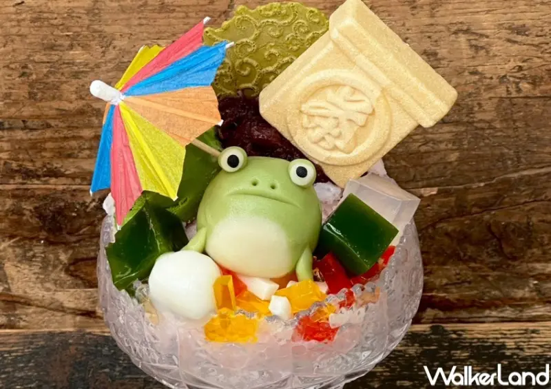 伊藤久右衛門 上生菓子可爾必思刨冰 / WalkerLand窩客島提供 未經許可，不得轉載