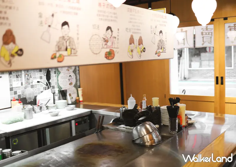 台北日本料理「赤鐵廣島燒專賣店」超狂11層日本廣島燒台灣也能吃到​​​​​​​/ WalkerLand窩客島整理提供 未經許可不可轉載。