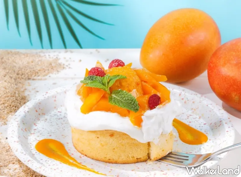 杏桃鬆餅屋推出中壢限定「芒果蒙布朗鬆餅」，再加碼「芒果季」鬆餅香甜開吃