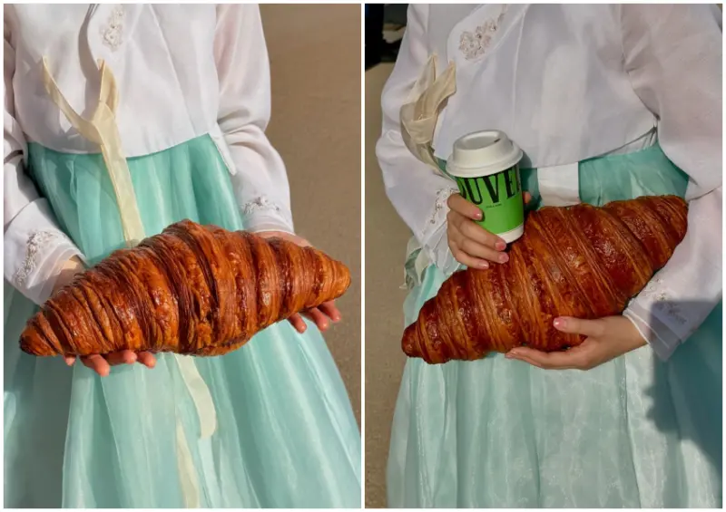 韓國巨大可頌 OUVERT SEOUL台北光復店 / WalkerLand窩客島整理提供 未經許可不可轉載。