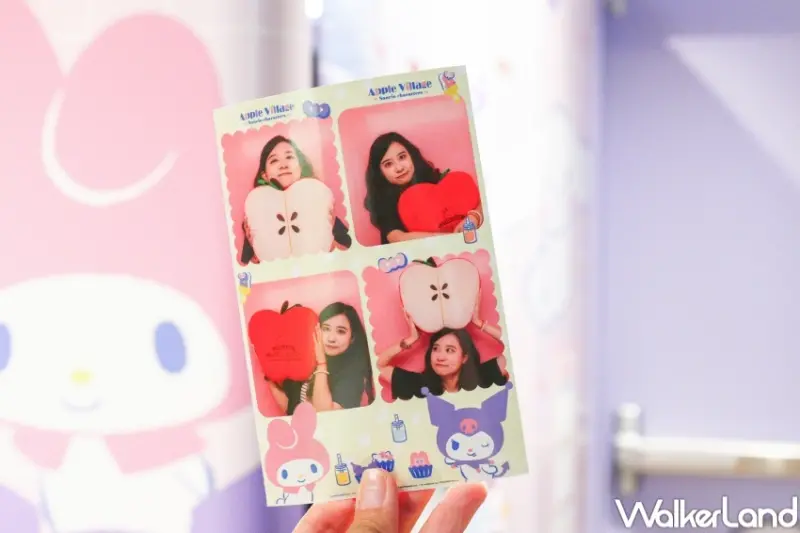 Hello Kitty蘋果村餐廳 台北101快閃店 / WalkerLand窩客島提供 未經許可，不得轉載