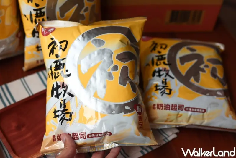 初鹿牧場香蒜奶油起司米乖乖 / WalkerLand窩客島提供 未經許可，不得轉載