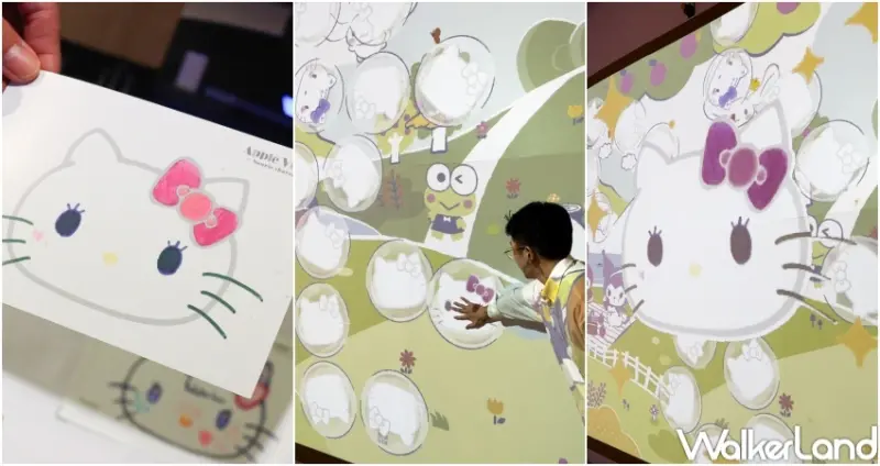 Hello Kitty蘋果村餐廳 台北101快閃店 / WalkerLand窩客島提供 未經許可，不得轉載