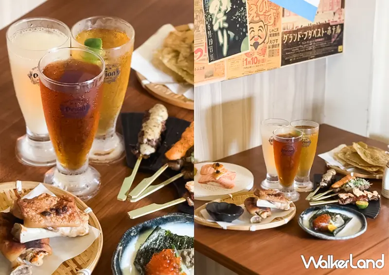 399元生啤酒、梅酒暢飲！中山居酒屋喝到飽「爍場串燒居酒屋」酒鬼不能錯過/ WalkerLand窩客島整理提供 未經許可不可轉載。