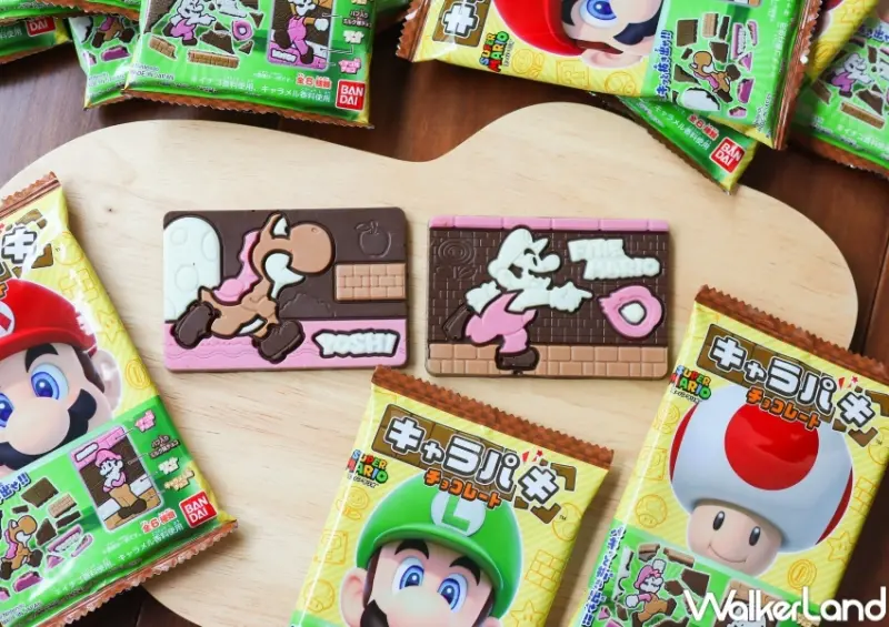 超級瑪利歐可可風味糖 / WalkerLand窩客島提供 未經許可，不得轉載