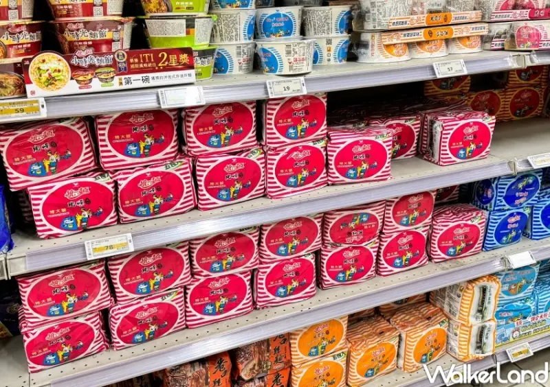 泡麵熱銷排行榜 / WalkerLand窩客島提供 未經許可，不得轉載