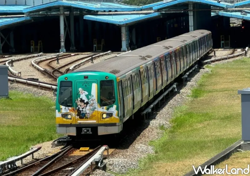 台北捷運Ｘ米奇與好朋友主題列車/ WalkerLand窩客島整理提供 未經許可不可轉載。