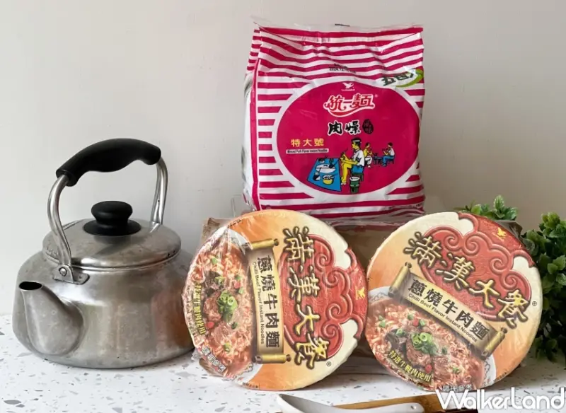 泡麵熱銷排行榜 / WalkerLand窩客島提供 未經許可，不得轉載