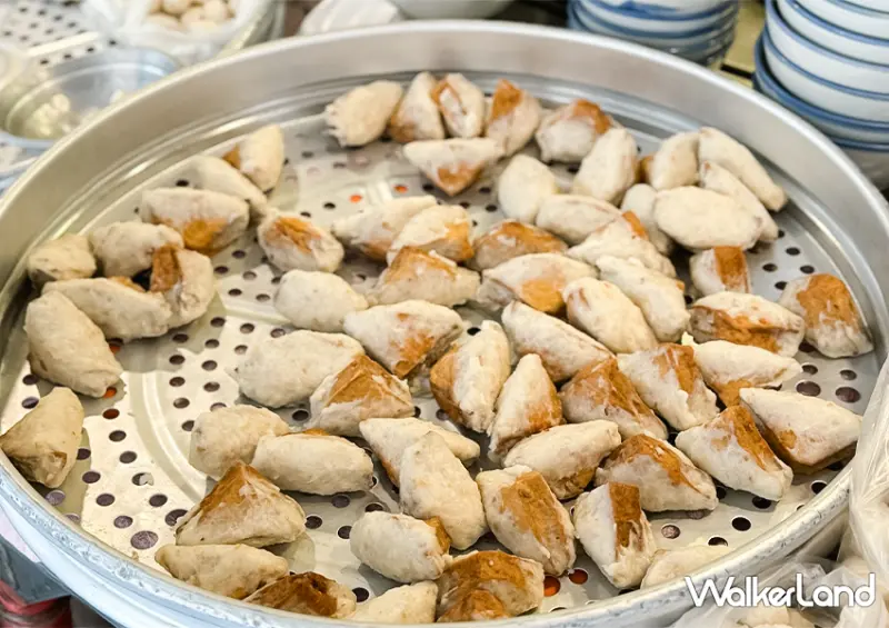 基隆豆干包推薦「大白鯊魚丸」一碗只要35元/ WalkerLand窩客島整理提供 未經許可不可轉載。