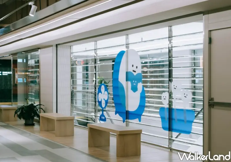 誠品生活480「阿Q雲朵」打卡裝置藝術 / WalkerLand窩客島整理提供 未經許可不可轉載。