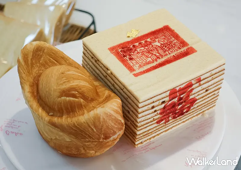 可以吃的金紙蛋糕！基隆50年老店「建興餅店」中元節限定款在這/ WalkerLand窩客島整理提供 未經許可不可轉載。