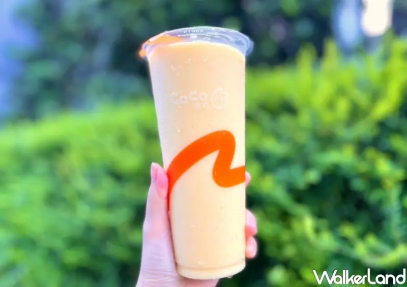 CoCo 芒果冰沙省21元  / WalkerLand窩客島提供 未經許可，不得轉載