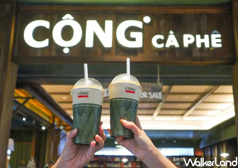 越共咖啡Cộng cafe 台灣一號店/ WalkerLand窩客島整理提供 未經許可不可轉載。