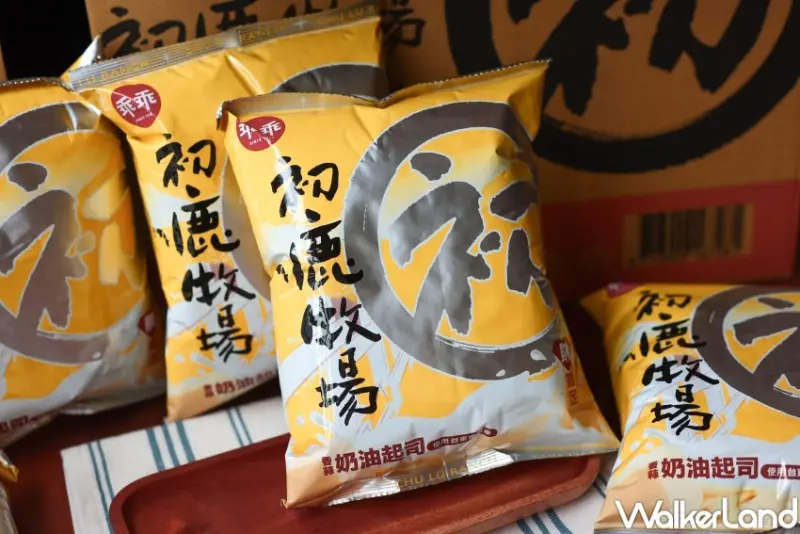 初鹿牧場香蒜奶油起司米乖乖 / WalkerLand窩客島提供 未經許可，不得轉載