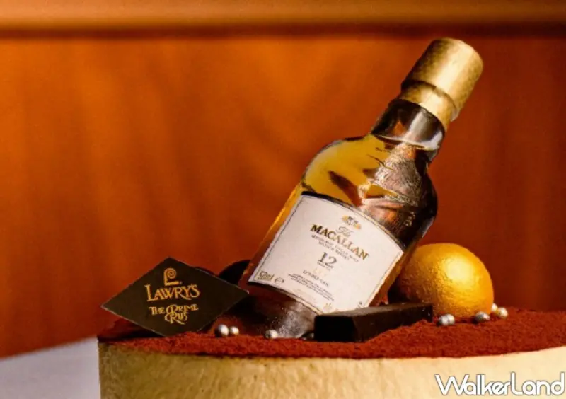 勞瑞斯牛肋排餐廳父親節蛋糕「麥卡倫蘇格蘭威士忌提拉米蘇」 / WalkerLand窩客島整理提供 未經許可不可轉載。