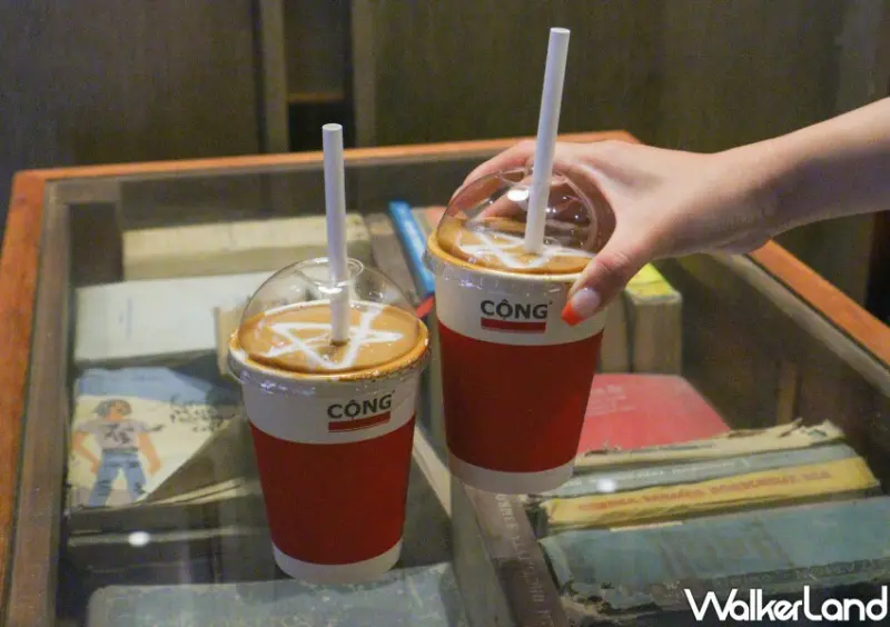 越共咖啡Cộng cafe 台灣一號店/ WalkerLand窩客島整理提供 未經許可不可轉載。