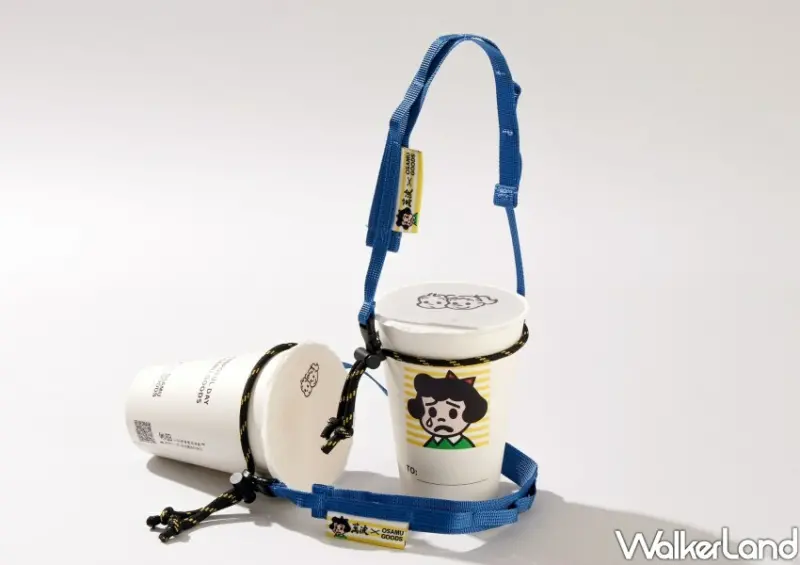 萬波、OSAMU GOODS可愛聯名/ WalkerLand窩客島整理提供 未經許可不可轉載。