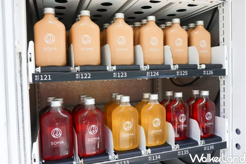 SOMA to go 自動販賣機  / WalkerLand窩客島提供 未經許可，不得轉載