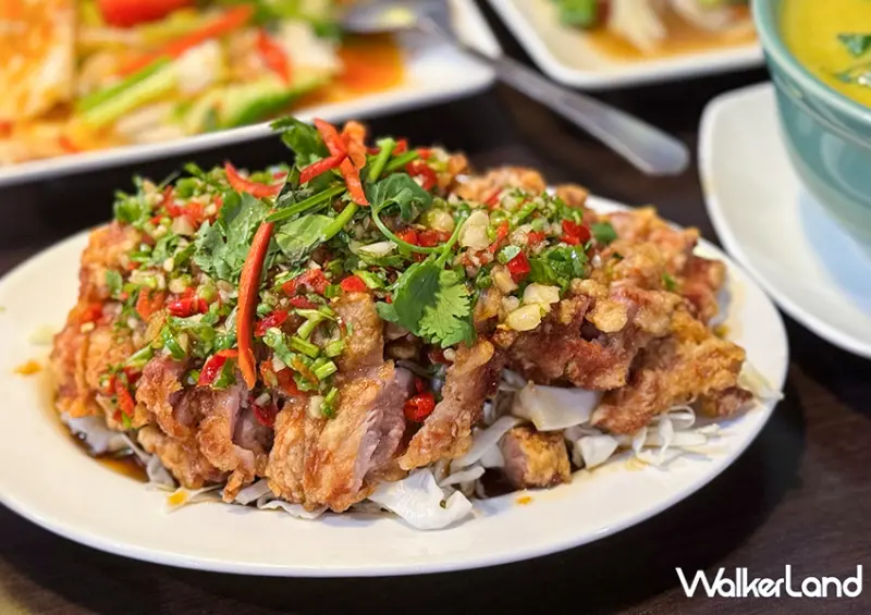 市政府站美食「象廚」平價泰式料理還能白飯無限續/ WalkerLand窩客島整理提供 未經許可不可轉載。