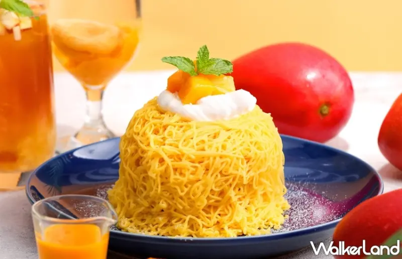 杏桃鬆餅屋推出中壢限定「芒果蒙布朗鬆餅」，再加碼「芒果季」鬆餅香甜開吃