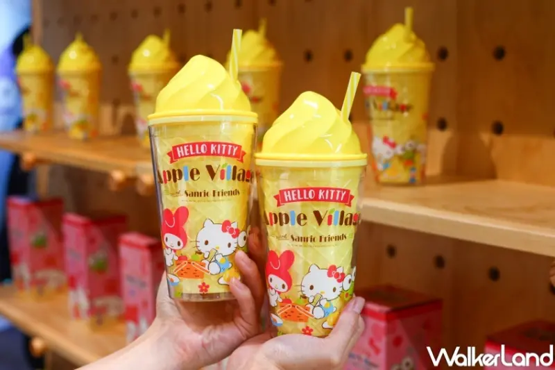 Hello Kitty蘋果村餐廳 台北101快閃店 / WalkerLand窩客島提供 未經許可，不得轉載